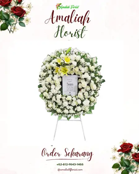 Krans Bunga Duka Sinar Saudara